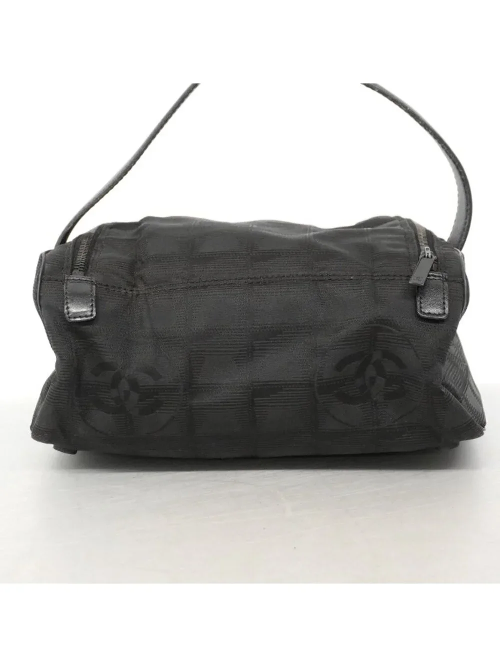 Chanel Vanity Bag New Travel Nylon Black